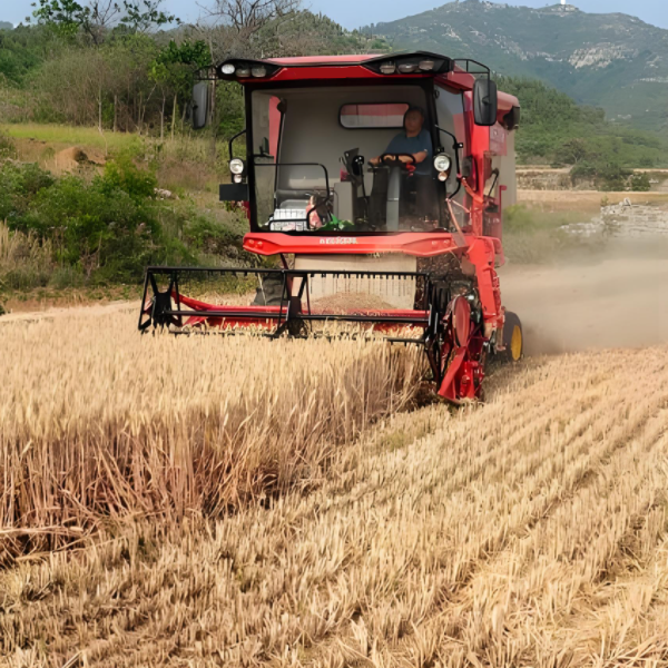 Wheat Combine Harvester Loss Rate as low as 0.6%