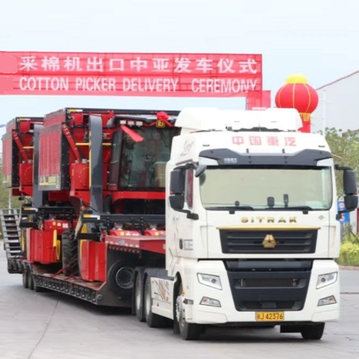 Cotton Combine Harvesters Exported to Uzbekistan