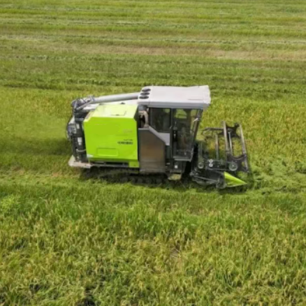 Efficient Harvester through the Rice Sea