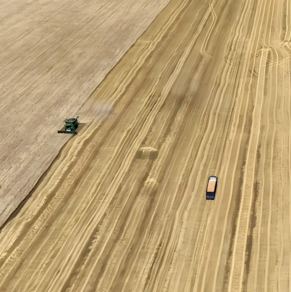 2025 Wheat Combine Harvester Worked successfully in August