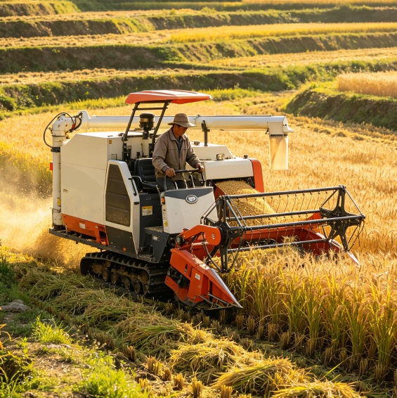 Mini Combine Harvesters Revolutionize Small-Scale and Fragmented Farmland Harvesting in 2026