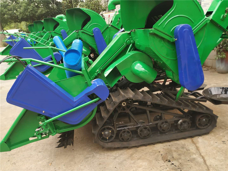 Cote d'Ivoire-Compaore Abasse-4LZ-0.8 mini combine harvester